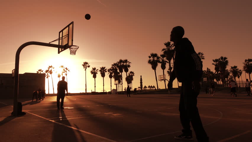 Venice Beach баскетбольная площадка