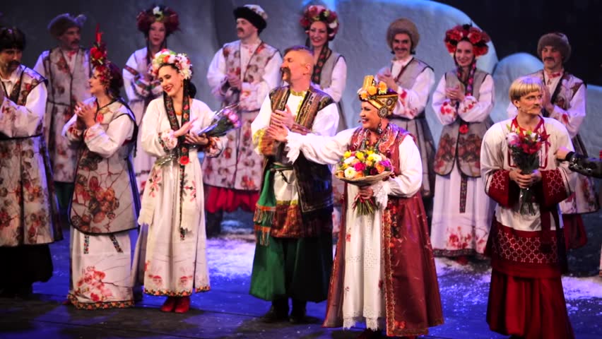 Katni India 23 November 2017 The Bride And Groom At Indian Moscow Russia January 20 2016 First Russian Folk Musical The