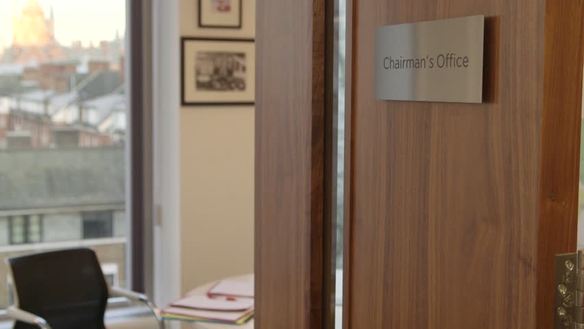 Header of chairman