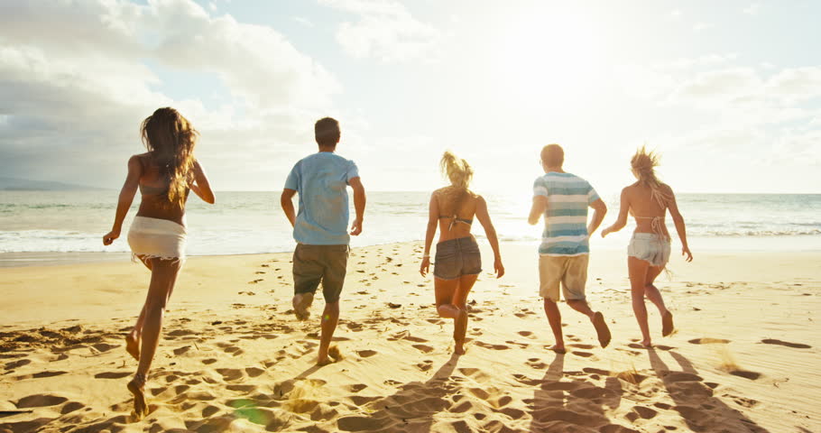 Group Of Friends Having Fun Stock Footage Video 100 Royalty Free 18569285 Shutterstock