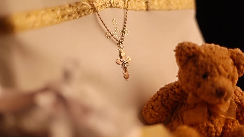 Header of baptismal