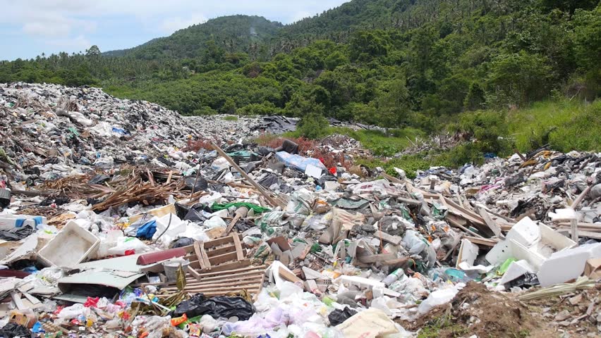 Is bad for the environment. Garbage dump. dirty disaster. consequences of dirty environment. 3 various dirty environment.