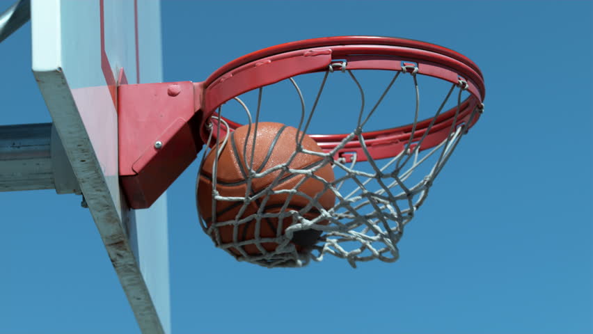 Basketball going into the hoop image - Free stock photo - Public Domain ...