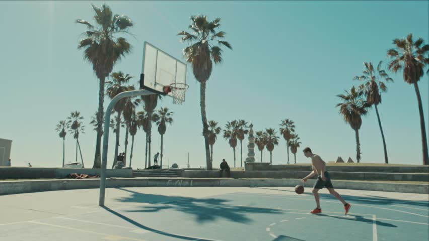 Venice Beach баскетбольная площадка