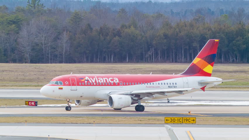 2016 Avianca Airways Airbus A319 115 Passenger Commercial Jet