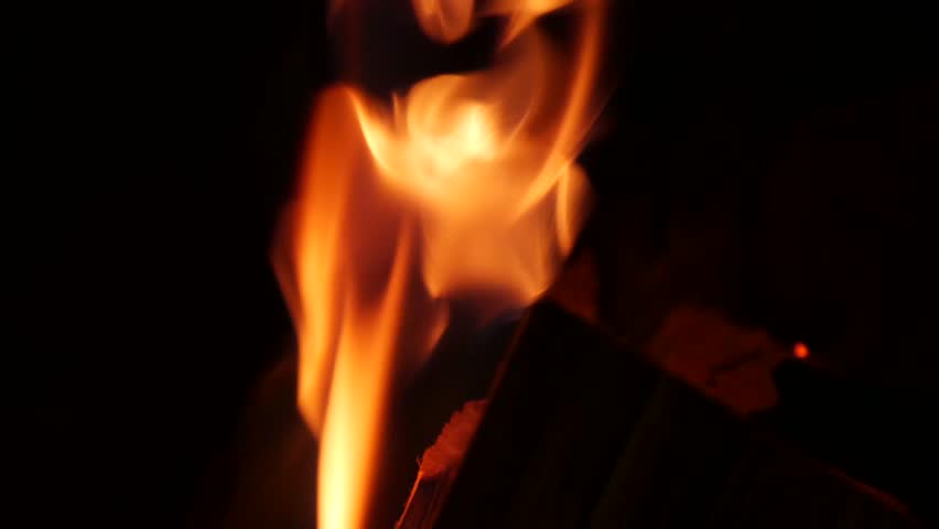 Starting A Fire In A Fireplace