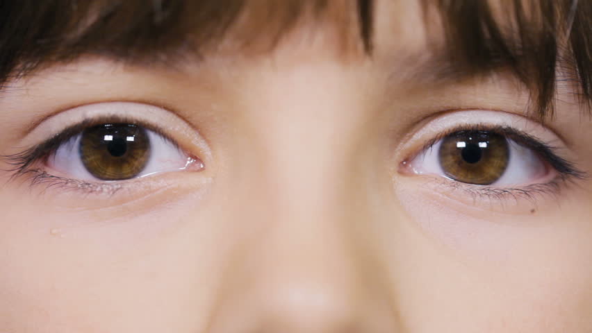 Children Eye Macro Stock Footage Video 19129189 | Shutterstock