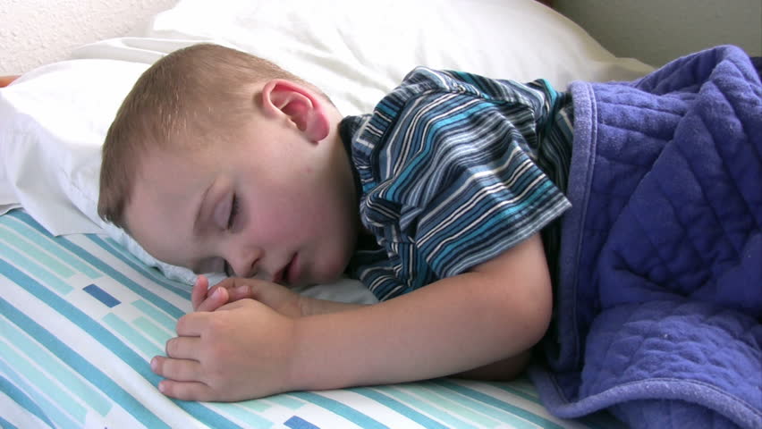 Boy Sleeping Stock Footage Video Shutterstock