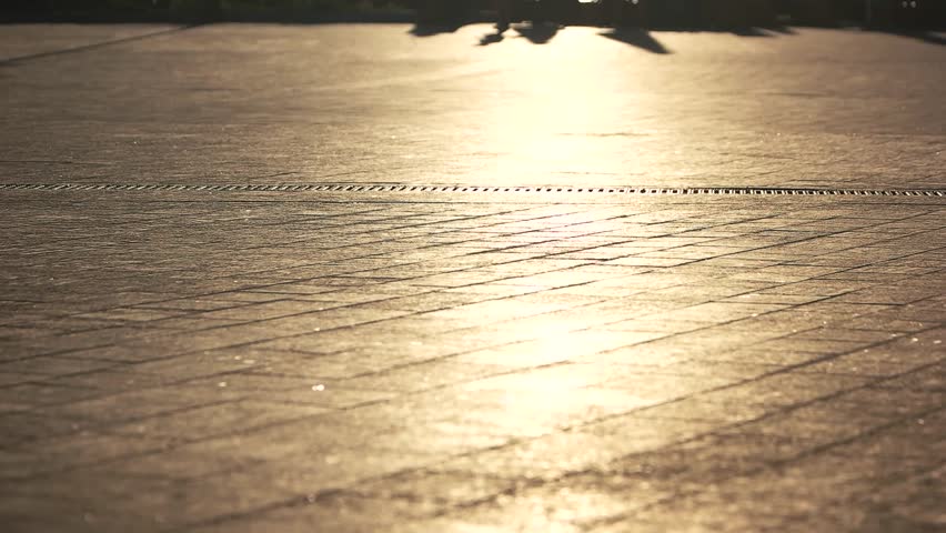 Skate Trick In Slow Mo Pavement Stock Footage Video 100 Royalty