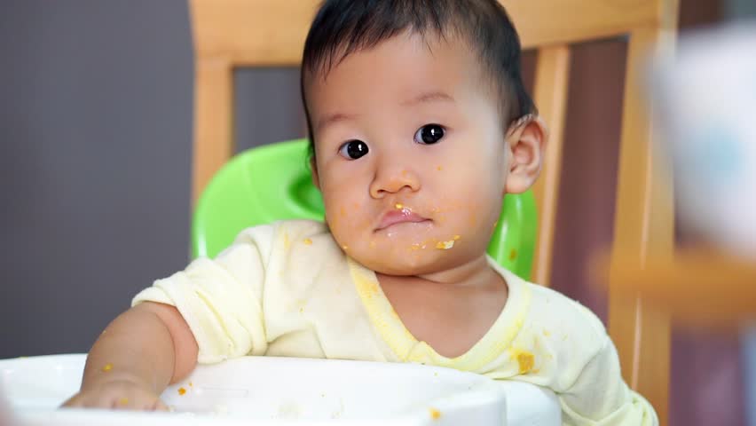9 Months Old Asian Baby Stockvideos Filmmaterial 100