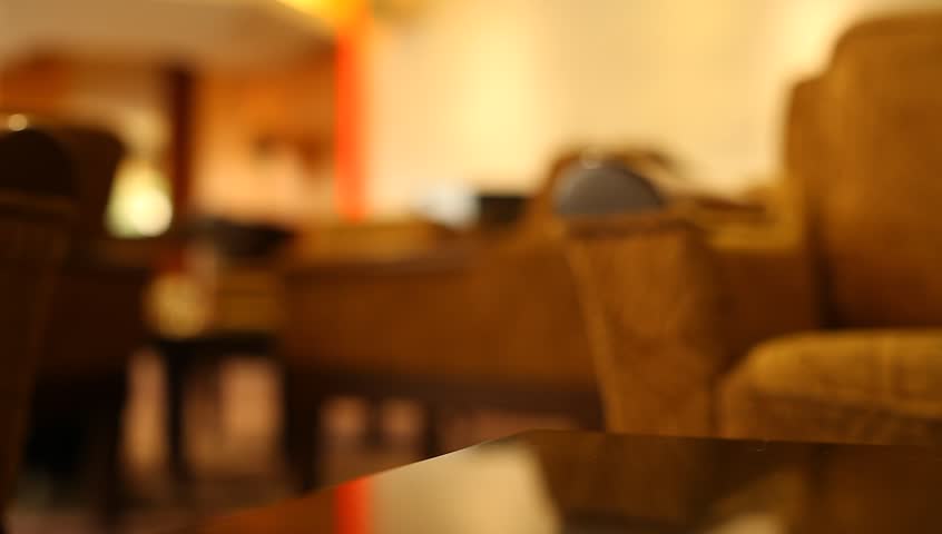 Lobby Hotel Blurred Background Stock Footage Video (100%