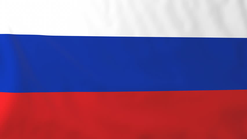 Russian Flag - 4K Seamless Loop Animation Of Waving Flag Of Russia ...