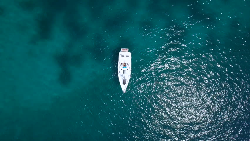 Boat Top View Stock Footage Video | Shutterstock