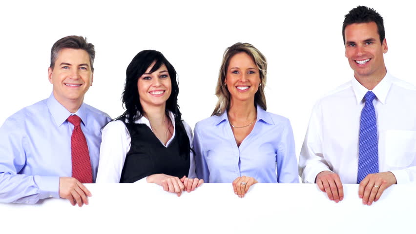 Group Of Business People With Stock Footage Video 100 Royalty