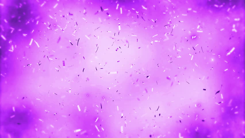 Looping Randomly Flowing Confetti Backgound. Abstract Background With