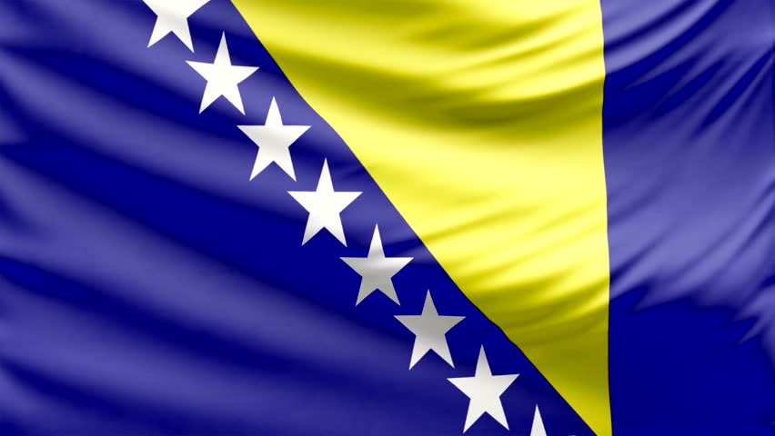 Download Bosnia And Herzegovina Flag Waving Animation Stock Footage Video 27464293 | Shutterstock