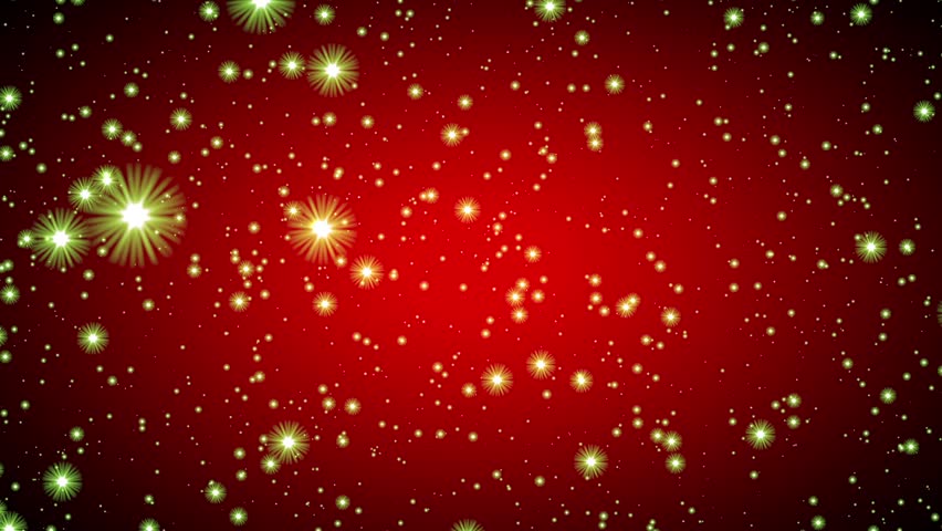 Looped Lights And Shining Stars Background (Red) Stock Footage Video ...