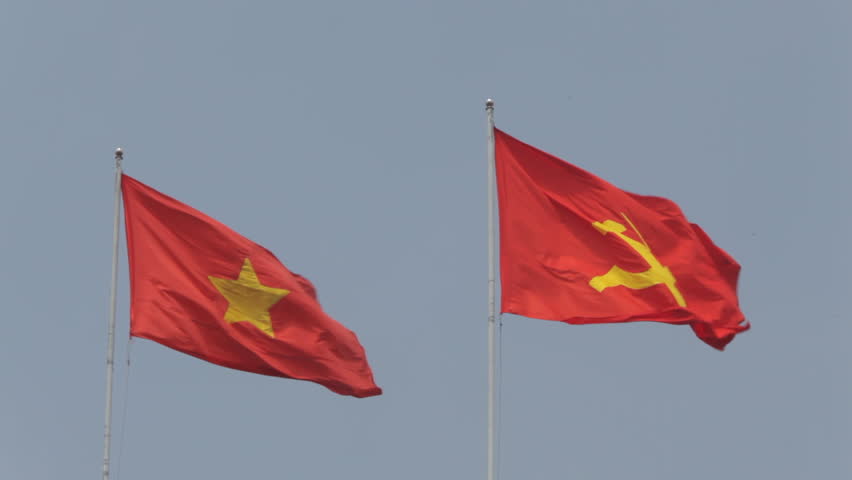 Vietnamese Flag Stock Footage Video - Shutterstock