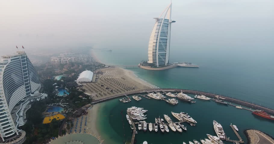 Best Hotels In Dubai 2017 Travel 2018 Dubai Uae January 4 2017 Aerial View Of Burj Al Arab Hotel At