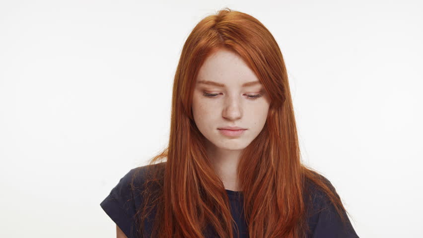 Youngest Redhead Porn - Young Cute Redhead Teenage Girl Stock Footage Video (100% Royalty-free)  23467315 | Shutterstock