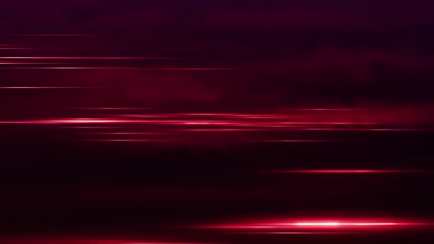 Abstract Red Line On Black Background Digital Animation Stock Footage ...