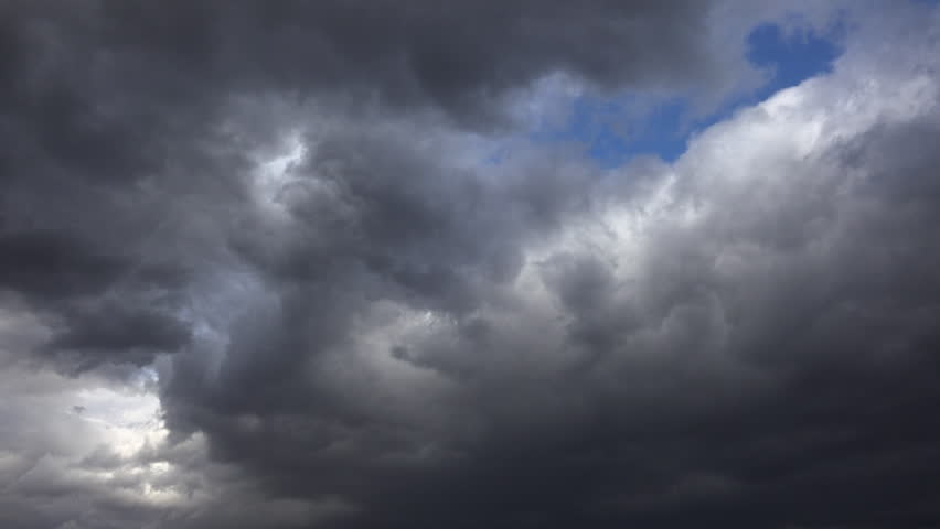 Timelapse Of Clouds And Stormy Night. 1920x1080. Time Lapse Hurricane ...