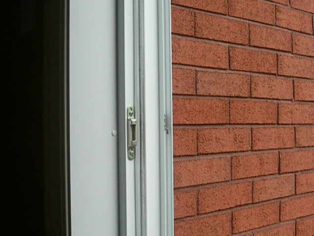 Close Backyard And Screen Door Stock Footage Video 100