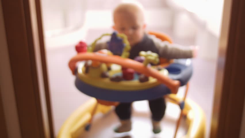 Header of baby walker