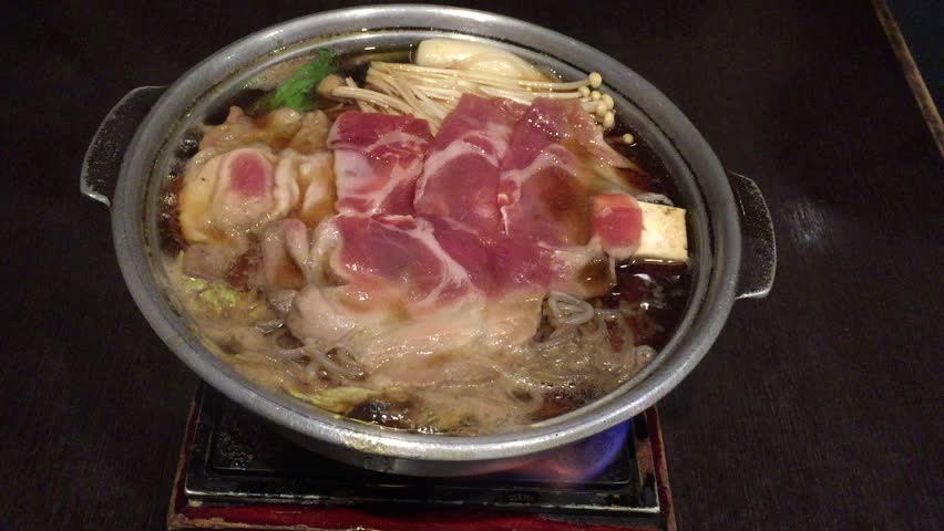 Header of sukiyaki