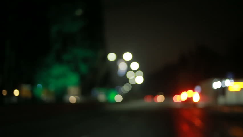 Out Of Focus Background With Blurry Unfocused Driving Cars And Street ...