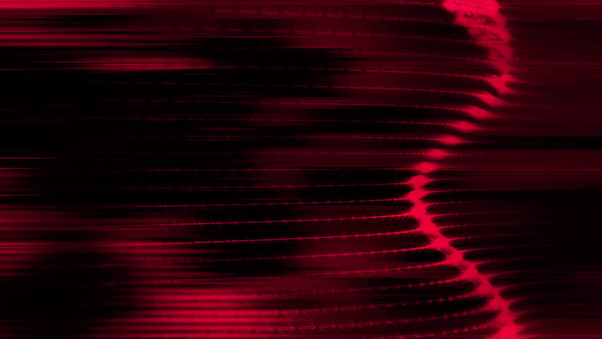 Red And Black Streaks Looping Animated Abstract CG Background Stock