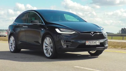 1000 Tesla Model X Stock Video Clips And Footage Royalty