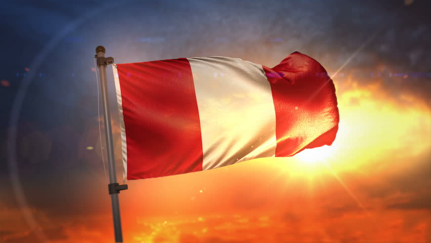 Peru Flag Stock Footage Video Shutterstock Peru Flag Stock Footage Video Shutterstock