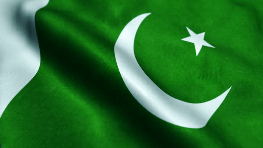 Flag Of Pakistan Animation Loop Stock Footage Video 4940297 | Shutterstock