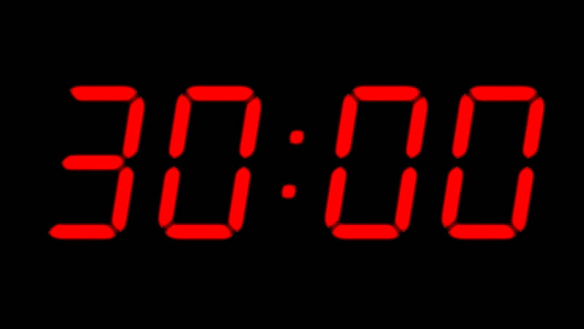 powerpoint countdown timer clock
