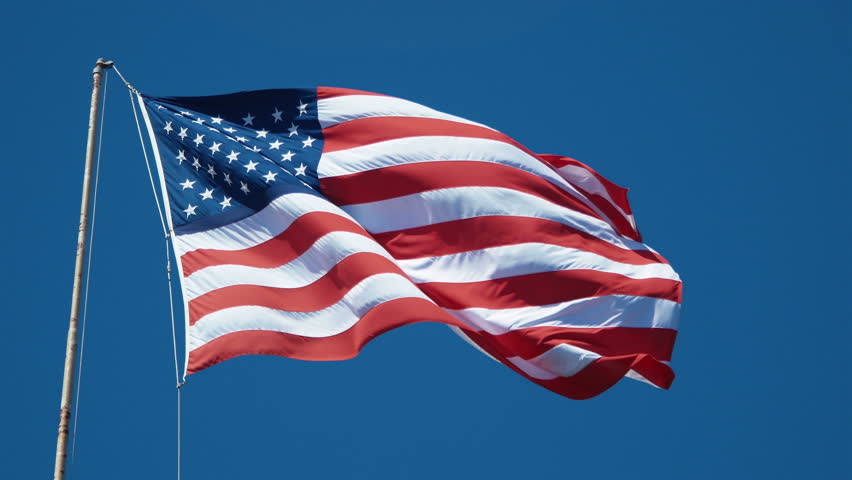 HD Of American Flag Stock Footage Video 1270138 | Shutterstock