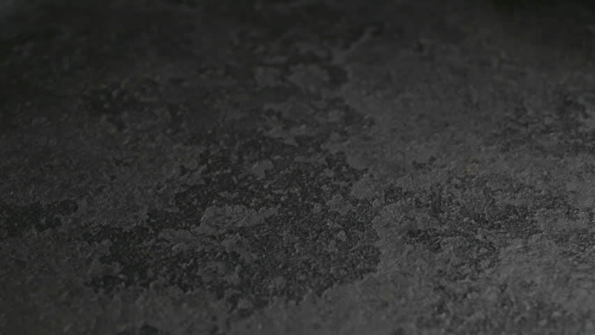 Black Cast Iron Texture Close-up. Look Like The Surface Of A Stone