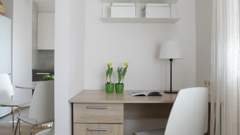 4k Interior Of Modern Apartment Stock Footage Video 100 Royalty
