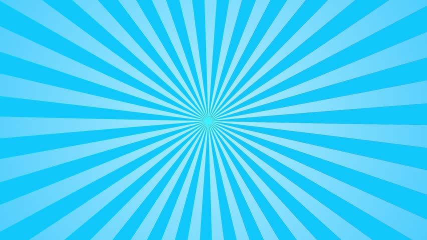 Retro Radial Background, Blue Tint. Seamless Loop. More Color ...