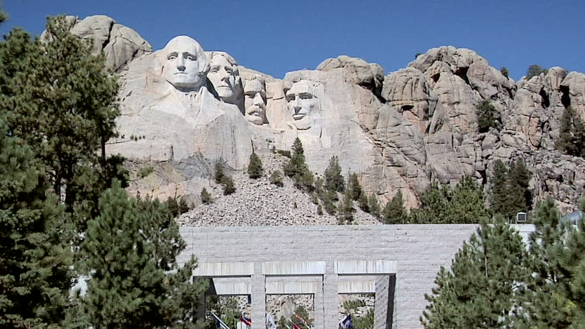 Mount Rushmore National Memorial Stock Footage Video  100  Royalty-free