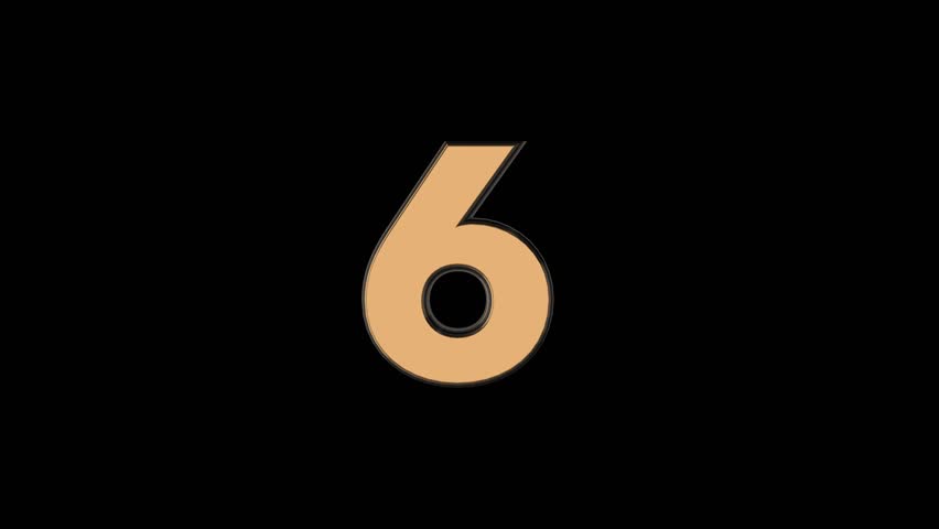 Yellow Number 6 image - Free stock photo - Public Domain photo - CC0 Images