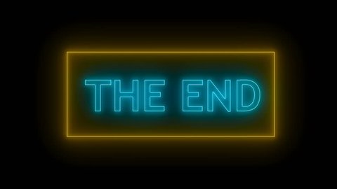 Ikea Logo With Neon Lights Stock Footage Video 100 Royalty Free The End Sign In Neon Style Seamless Loop