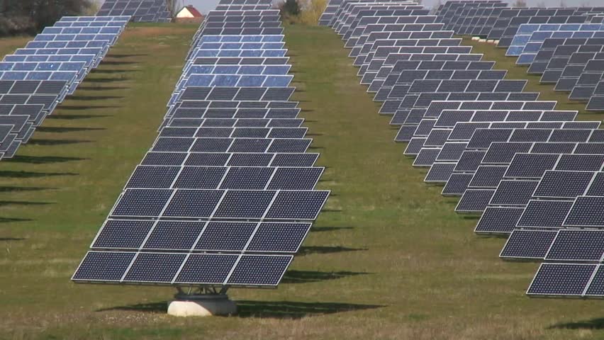 Photovoltaic System Stock Footage Video (100% Royalty-free) 3433385