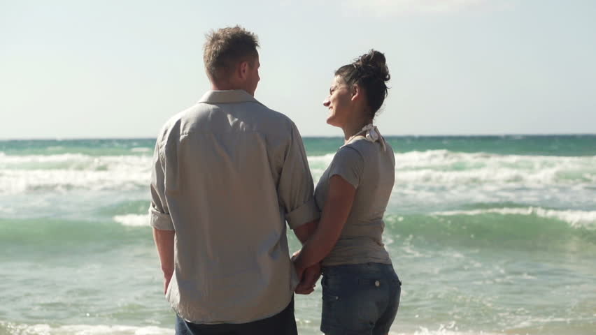 Couple In Love Stand By Stock Footage Video 100 Royalty free 3514085 Shutterstock