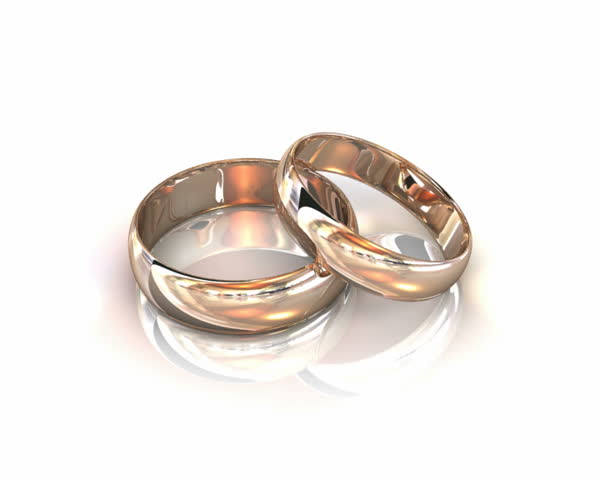 Rotating Rings On White Background Stock Footage Video 100 Save