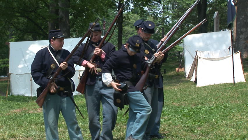MONTANA - SUMMER 2015 - Reenactment, Recreation. 1800s US Cavalry In ...