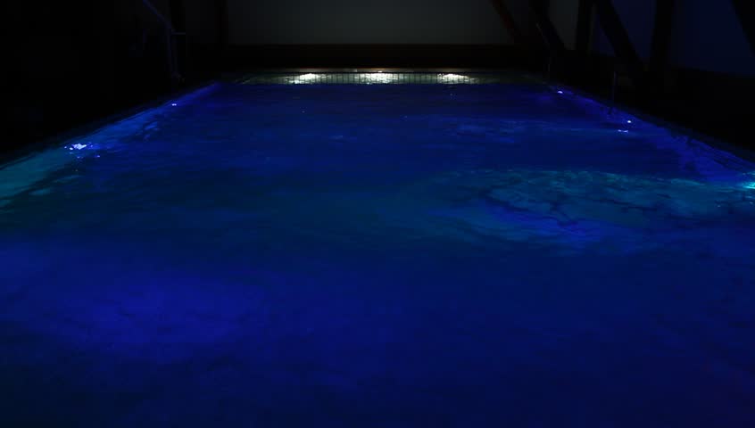 Dark Blue Pool Water water in the pool highlighted in blue red green and white gentle Dark Blue Pool Water water in the pool highlighted in blue red green and white gentle