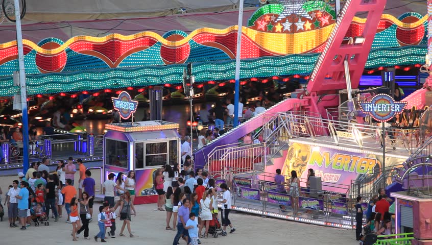 ALGECIRAS, SPAIN - JUNE 20: The Summer Fair Of Algeciras (Feria Real ...