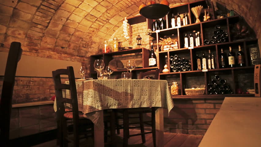 Fancy Restaurant Background tracking shot of glass full of red wine. on the background, wooden Fancy Restaurant Background tracking shot of glass full of red wine. on the background, wooden