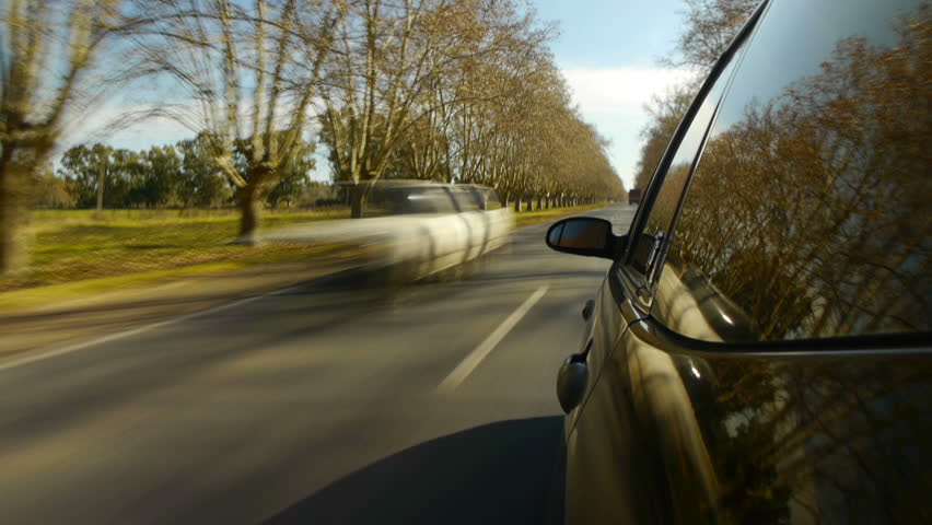 Driving A Black Car Pov Stock Footage Video 100 Royaltyfree